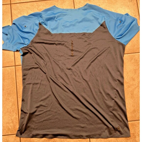 On Cloud Shirt Mens Large Blue Performance T Running Lightweight Athletic Gym - Picture 2 of 6